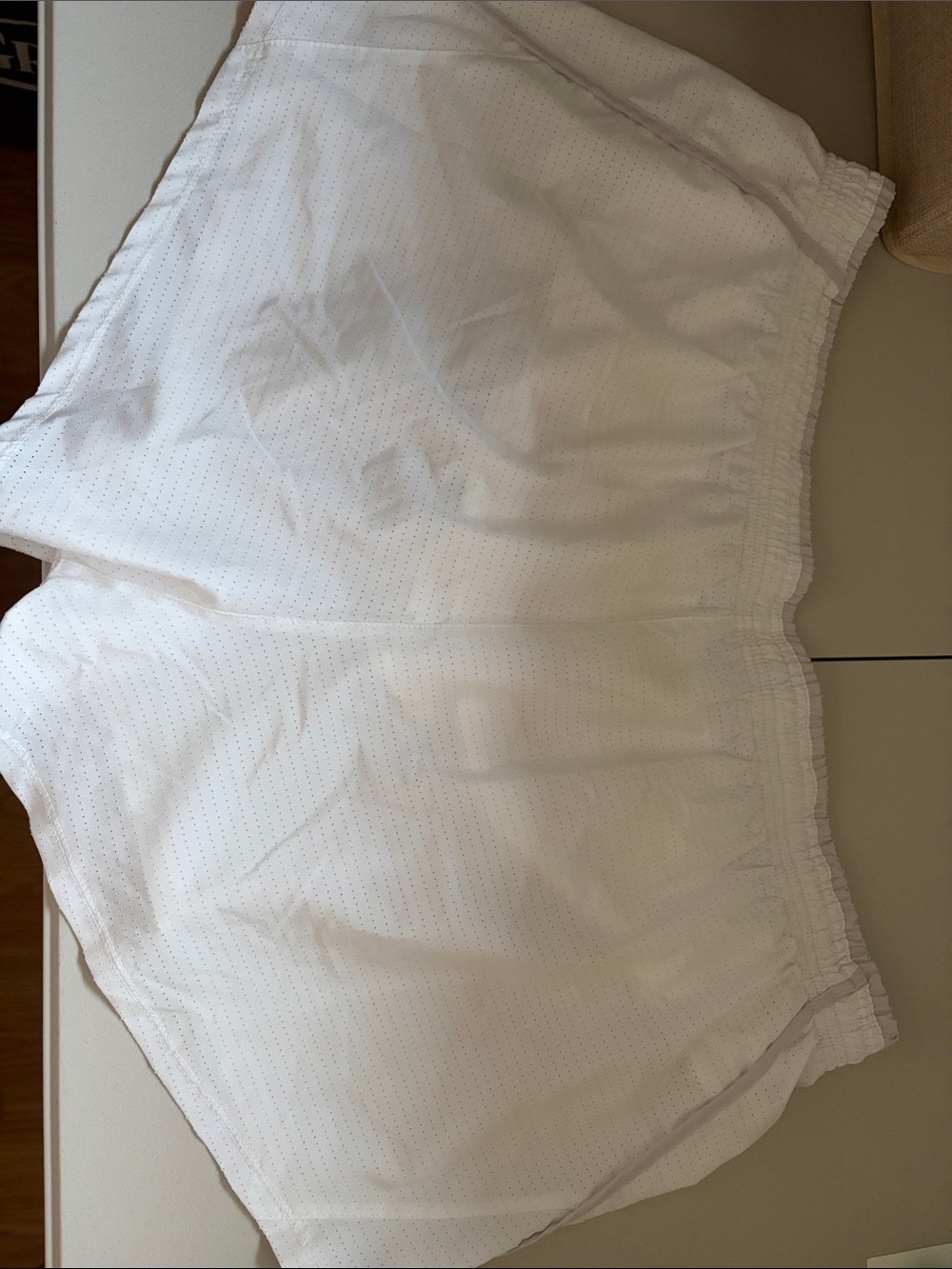 Nike Dri-FIT White Running Shorts Women’s XXL Athletic Activewear - Picture 5 of 10